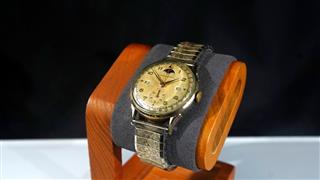 Kingston Datofix Triple Calendar Moonphase Record 107C Swiss Watch Serviced